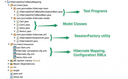 Hibernate One To Many Mapping Project1