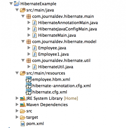 Hibernate Project