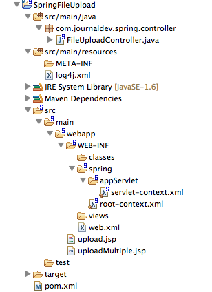 Spring File Uplaod Project