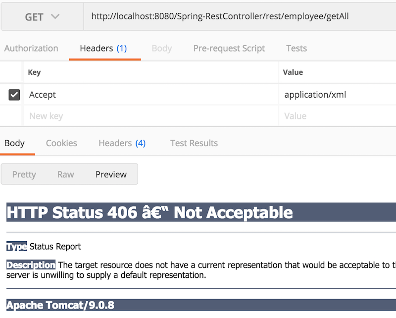 Spring Rest get list xml