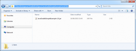 Gradle example jar file1