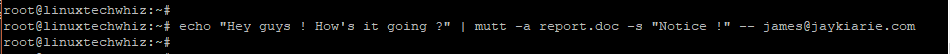 Mutt attaching a file
