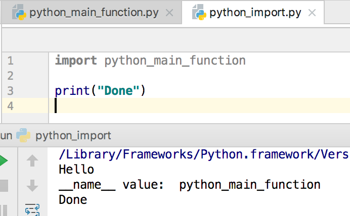 Python if name main