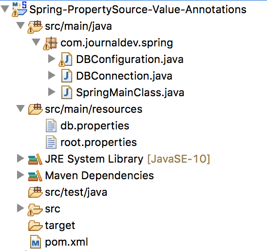 Spring PropertySource Beispiel