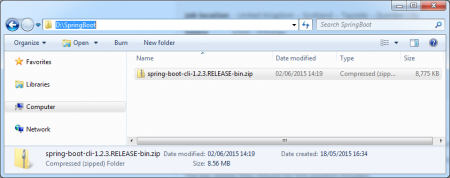 Springboot cli software