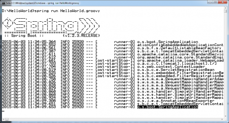 Springboot cli start1