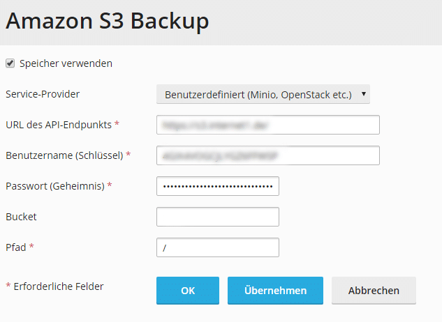 Linux Hosting Amazon Backup