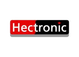 Das hetonic-Logo repräsentiert ein mittelständisches Unternehmen vor schwarzem Hintergrund.