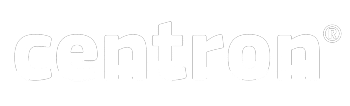 Centron-Logo auf einem Hintergrund.