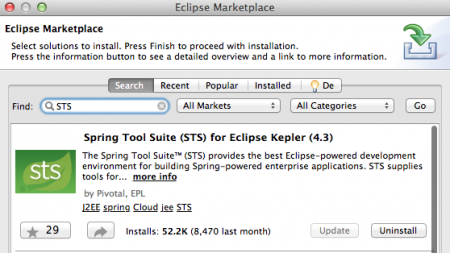 Spring Tool Suite Eclipse