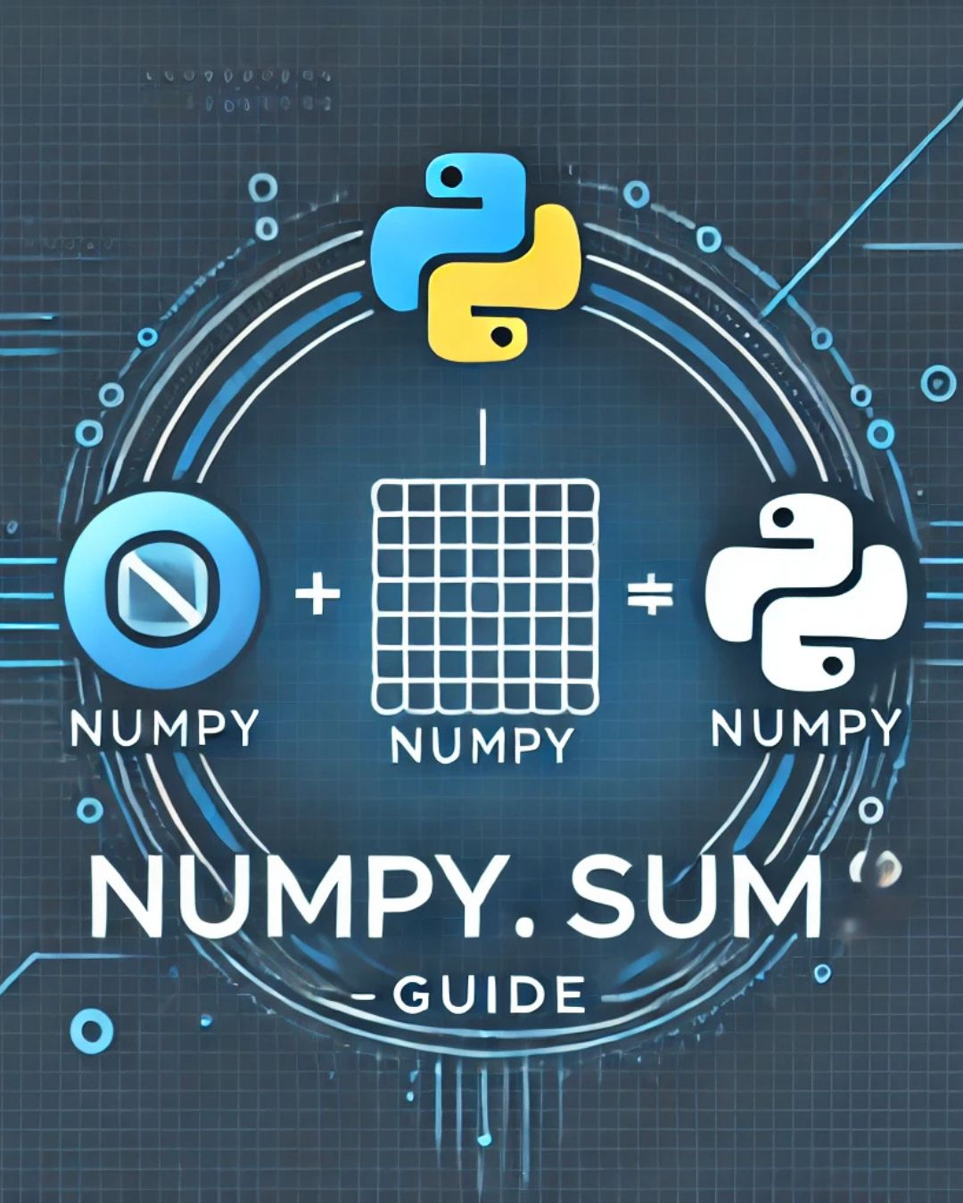 NumPy sum – Arrays effizient summieren