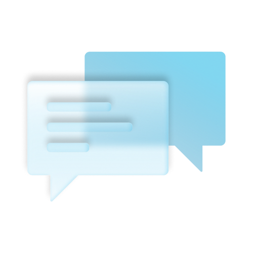 Stilisiertes Icon, das den Support von centron repräsentiert